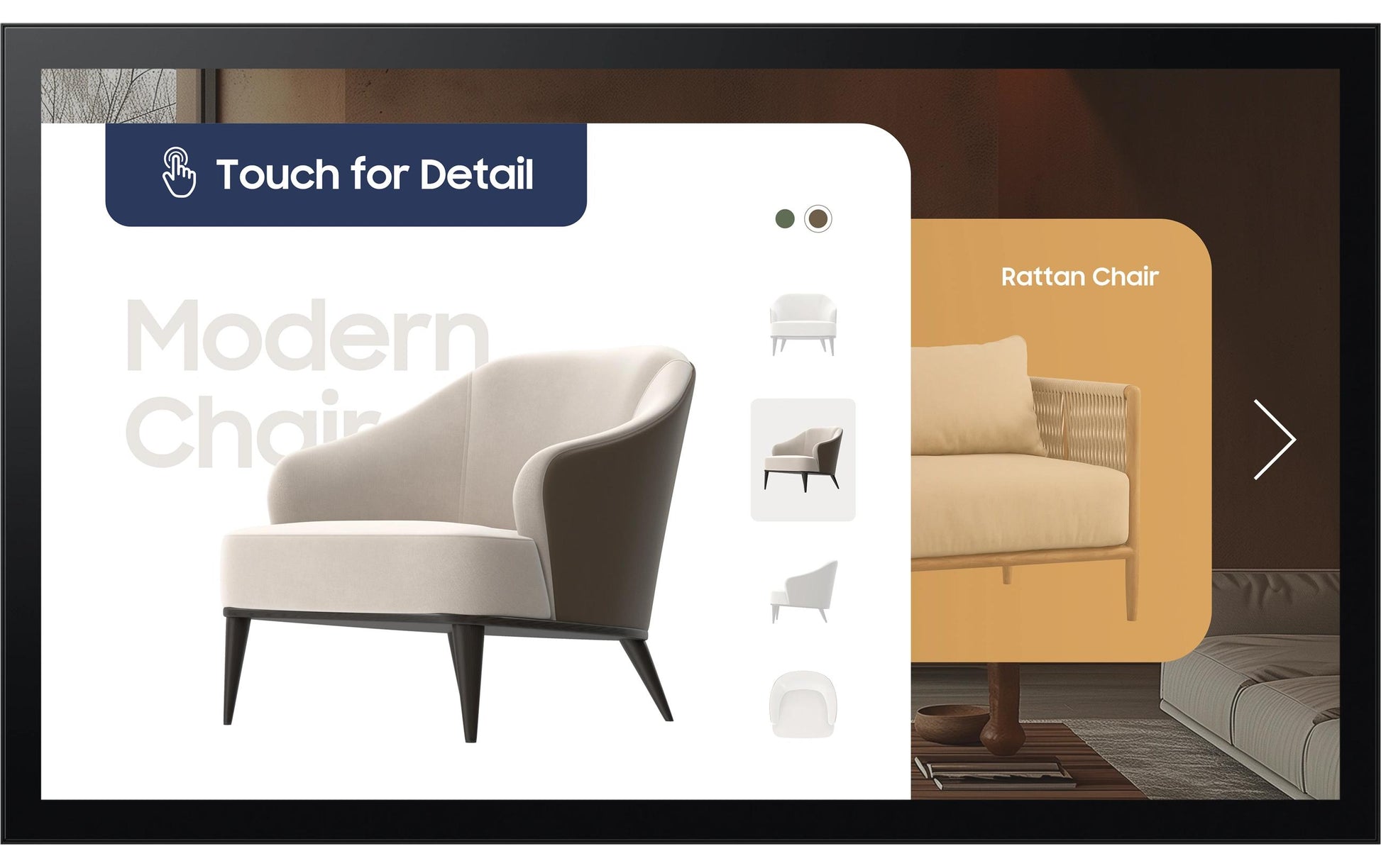 Samsung QM32C-T – 32" Touch, 1920 × 1080 (Full HD), VA, LAN