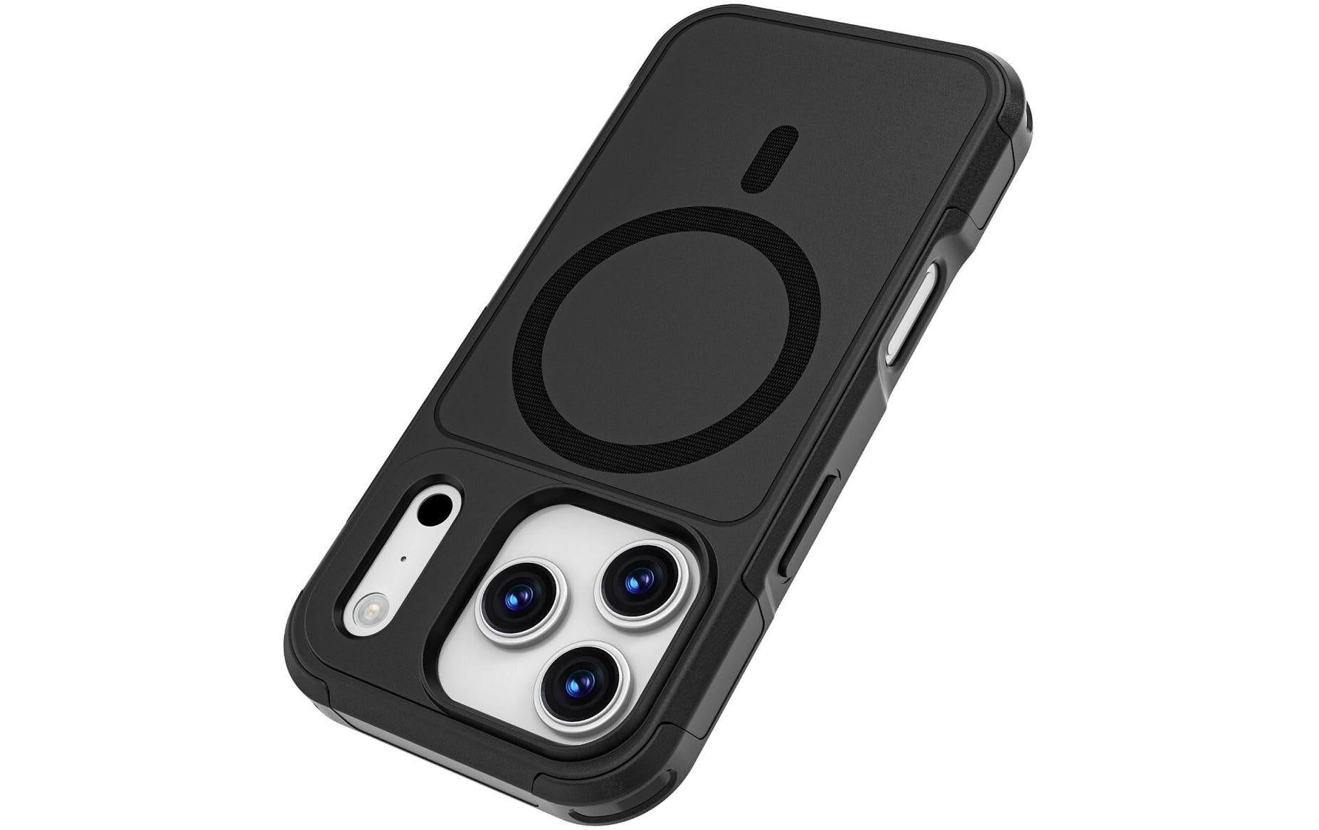 4smarts Backcover Defend – für Apple iPhone 17 Pro – schwarz – TPU/PC – MagSafe-kompatibel
