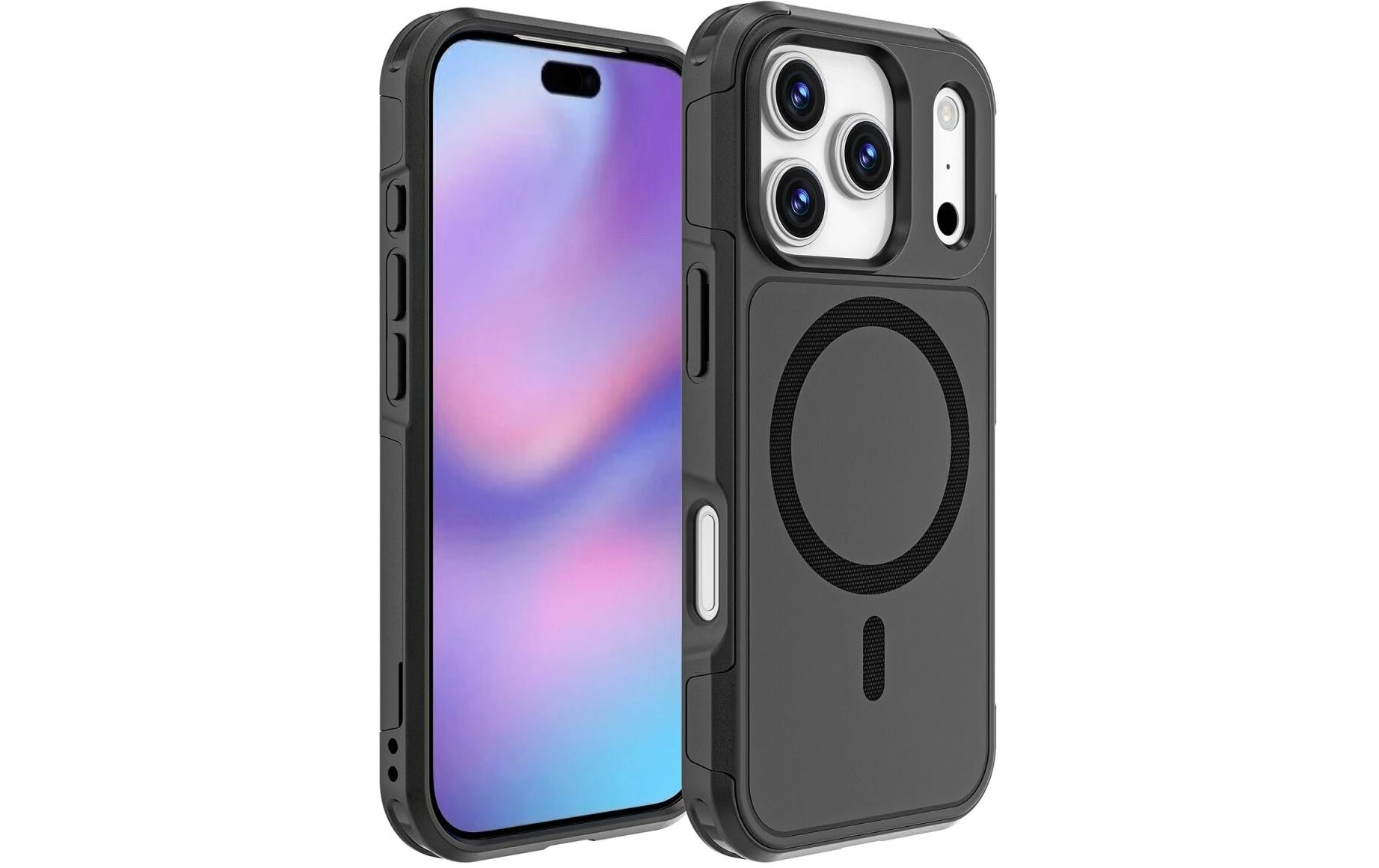 4smarts Backcover Defend – für Apple iPhone 17 Pro – schwarz – TPU/PC – MagSafe-kompatibel