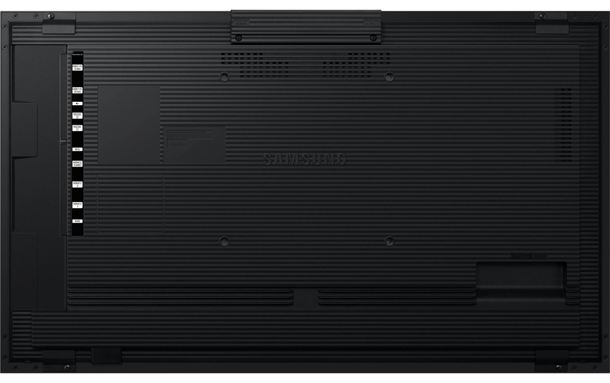 Samsung QM32C-T – 32" Touch, 1920 × 1080 (Full HD), VA, LAN