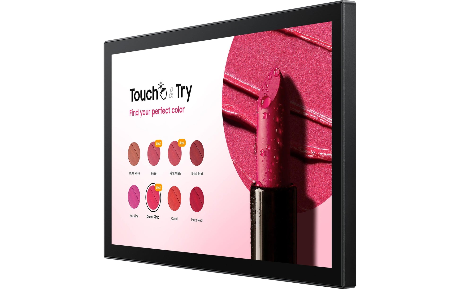 Samsung QB13C-T – 13" Touch, 1920 × 1080 (Full HD), IPS, LAN