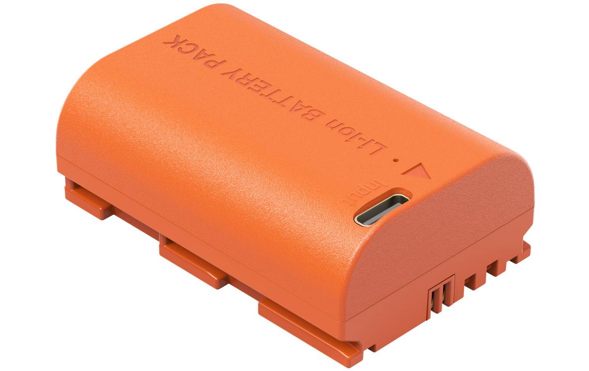 SmallRig 5407 Batterie – 2520 mAh Li-Ion, 7,4 V/18,144 Wh – für Canon LP-E6P – Orange