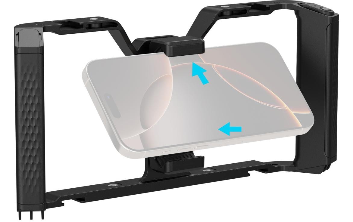 SmallRig Käfig, Stangenklemme – für Smartphone – Schwarz – IG-02 IntegraGrip