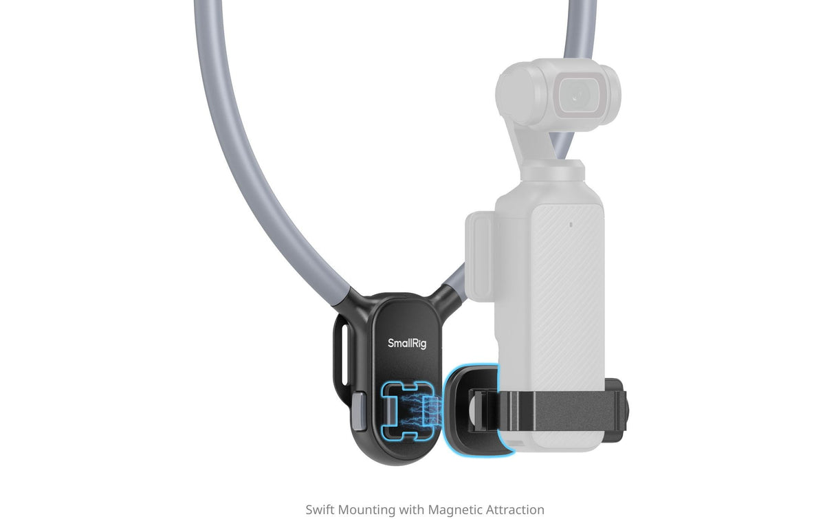 SmallRig 1549 Stangenklemme – 110 × 130 × 30 mm, 48 g – für DJI Osmo Pocket 3 – Schwarz
