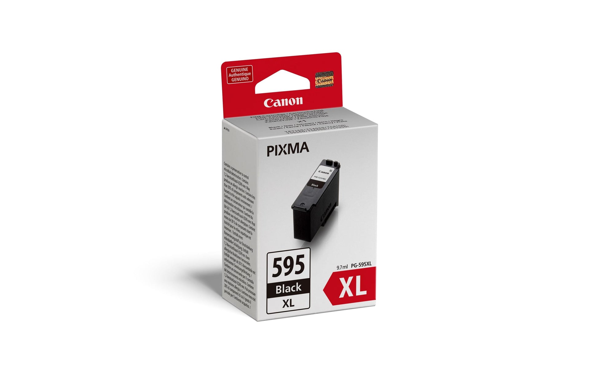 Canon Tintenpatrone PG-595XL (EUR), Schwarz, XL – für Canon