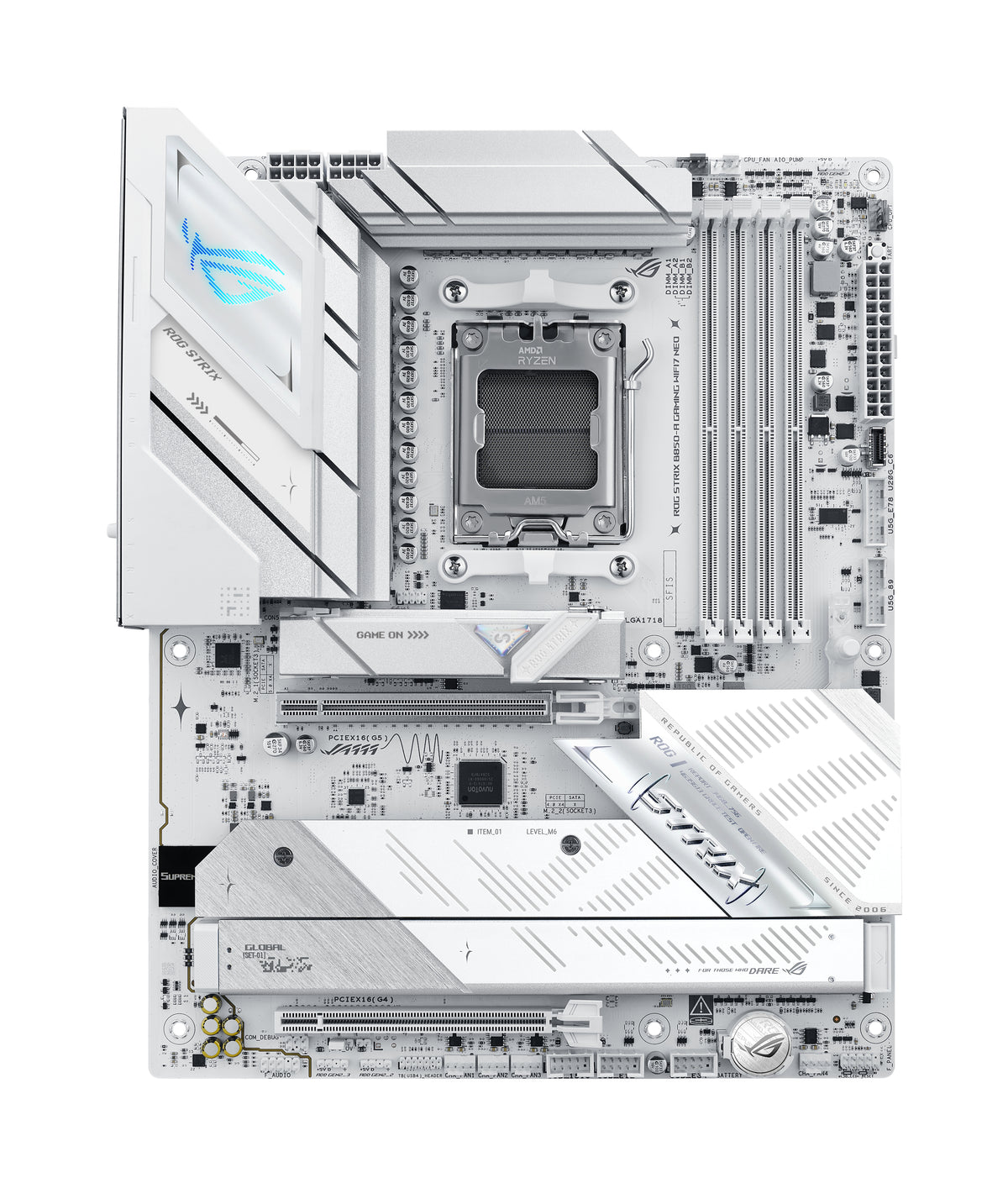 ASUS ROG STRIX B850-A GAMING WIFI7 NEO – Mainboard – Sockel AM5, AMD B850, ATX, DDR5
