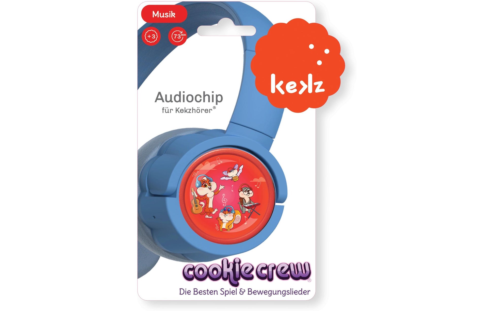 Kekz Chip - Cookie Crew – Audio-Chip – Hörbuch, Deutsch, 64 Min – mehrfarbig