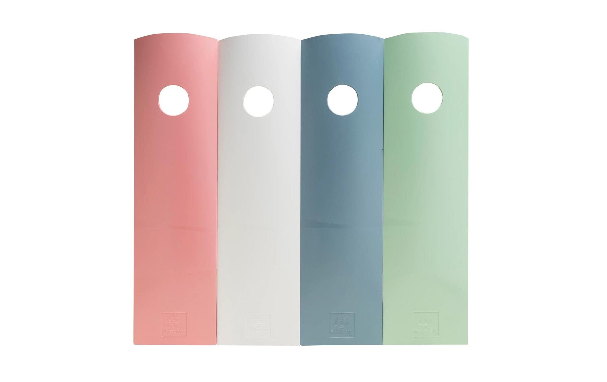 Exacompta Stehsammler – A4+ – Kunststoff – Blaugrau – 82 × 266 × 305 mm