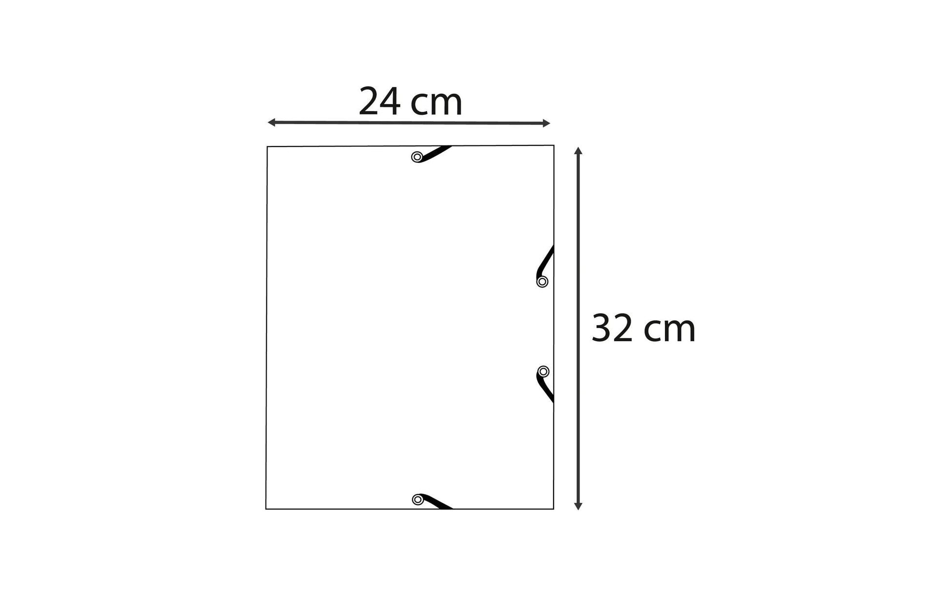 Exacompta Gummibandmappe AutentiK A4 – 3 Klappen, Karton, mehrfarbig, bis 250 Blatt, 3 Stk.