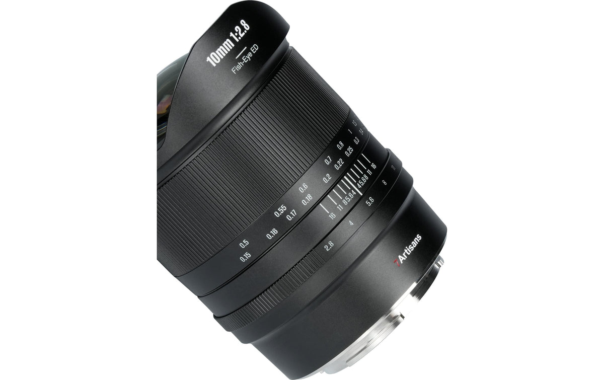 7Artisans 10F28B-L II Objektiv L-Mount – 10 mm f/2.8 – Fisheye, Vollformat, Manuell – für Panasonic