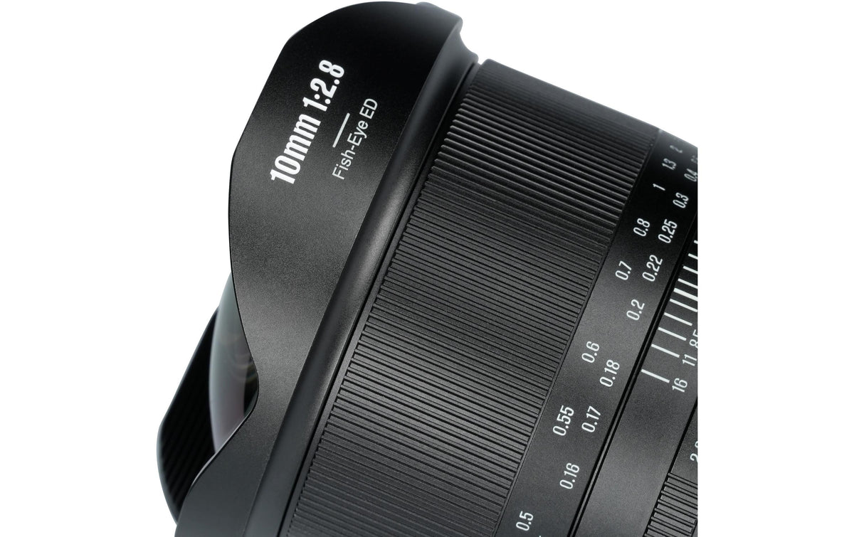 7Artisans 10F28B-L II Objektiv L-Mount – 10 mm f/2.8 – Fisheye, Vollformat, Manuell – für Panasonic