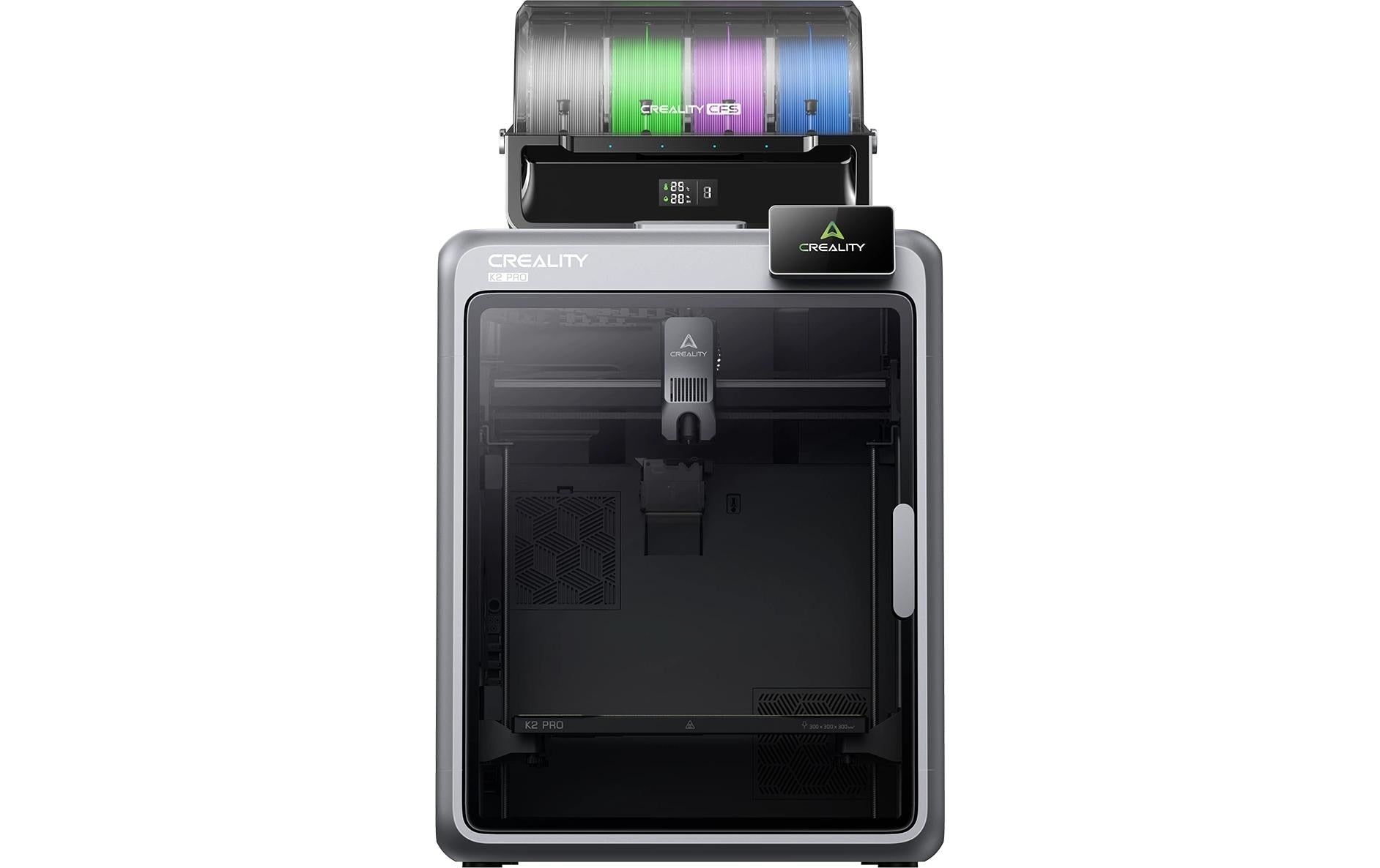 Creality 3D Creality K2 Pro inkl. CFS – FDM 3D-Drucker, 300×300×300 mm, 1 Extruder, 0,10 mm