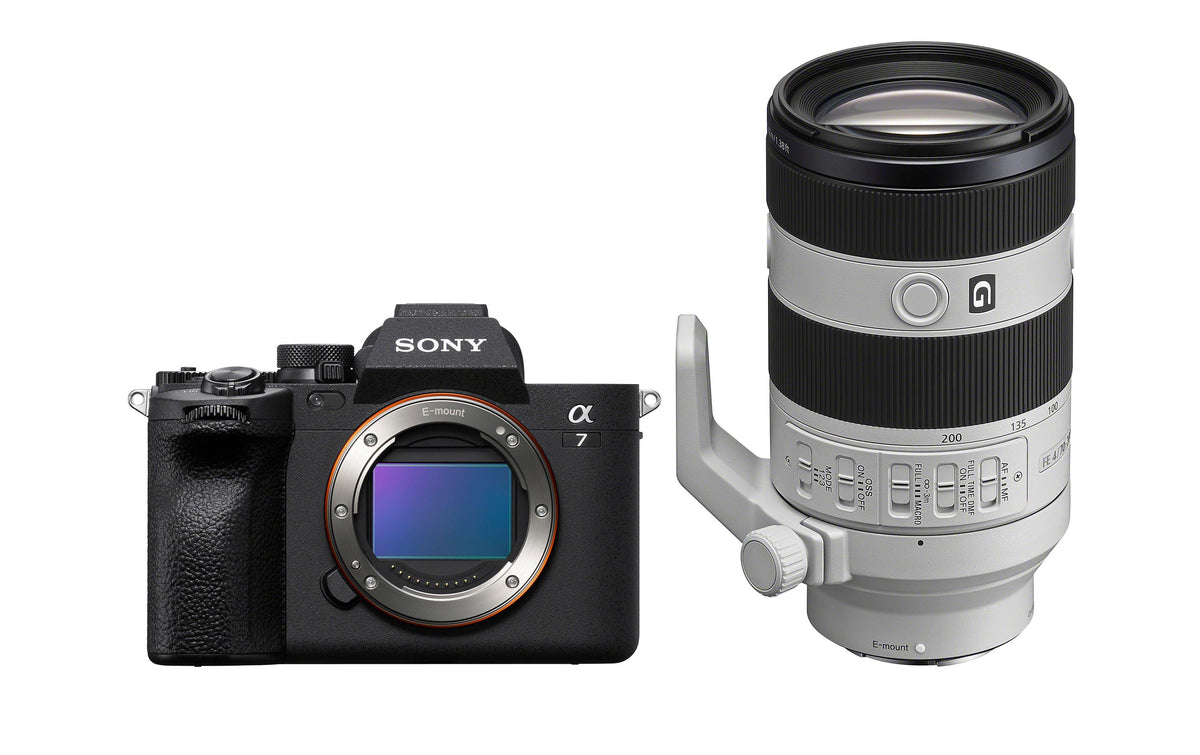 Sony ILCE-7M4 Kit 70–200mm f/4 G2 – Vollformat, 33 MP, 4K60, Schwarz