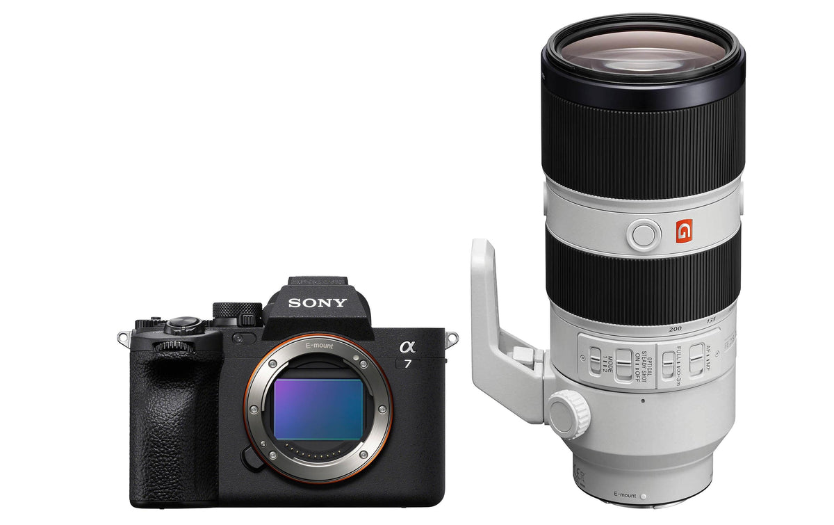 Sony ILCE-7M4 Kit 70–200mm f/2.8 GM – Vollformat, 33 MP, 4K, Schwarz
