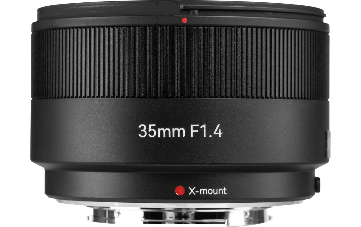7artisans AF35F14B-FX Fujifilm X-Mount Objektiv – 35 mm f/1.4 – Schwarz