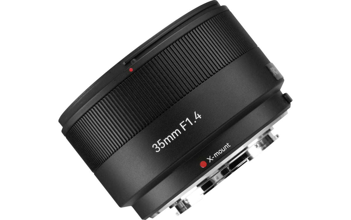 7artisans AF35F14B-FX Fujifilm X-Mount Objektiv – 35 mm f/1.4 – Schwarz