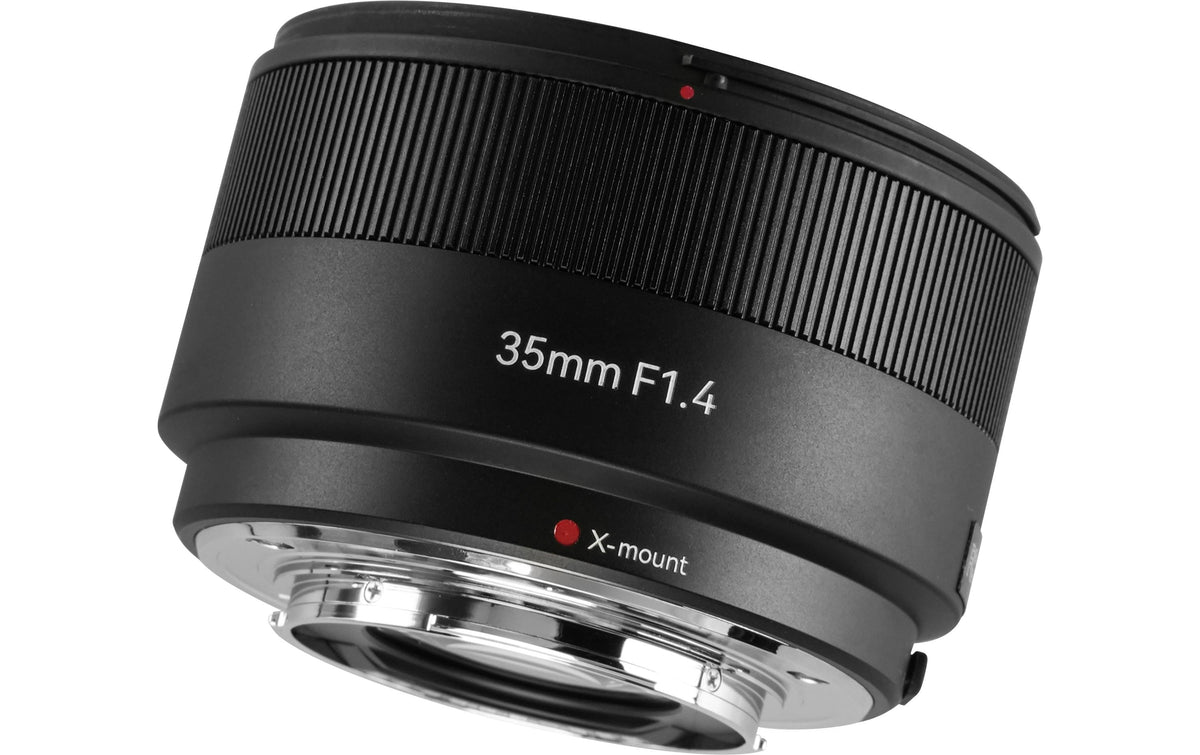 7artisans AF35F14B-FX Fujifilm X-Mount Objektiv – 35 mm f/1.4 – Schwarz