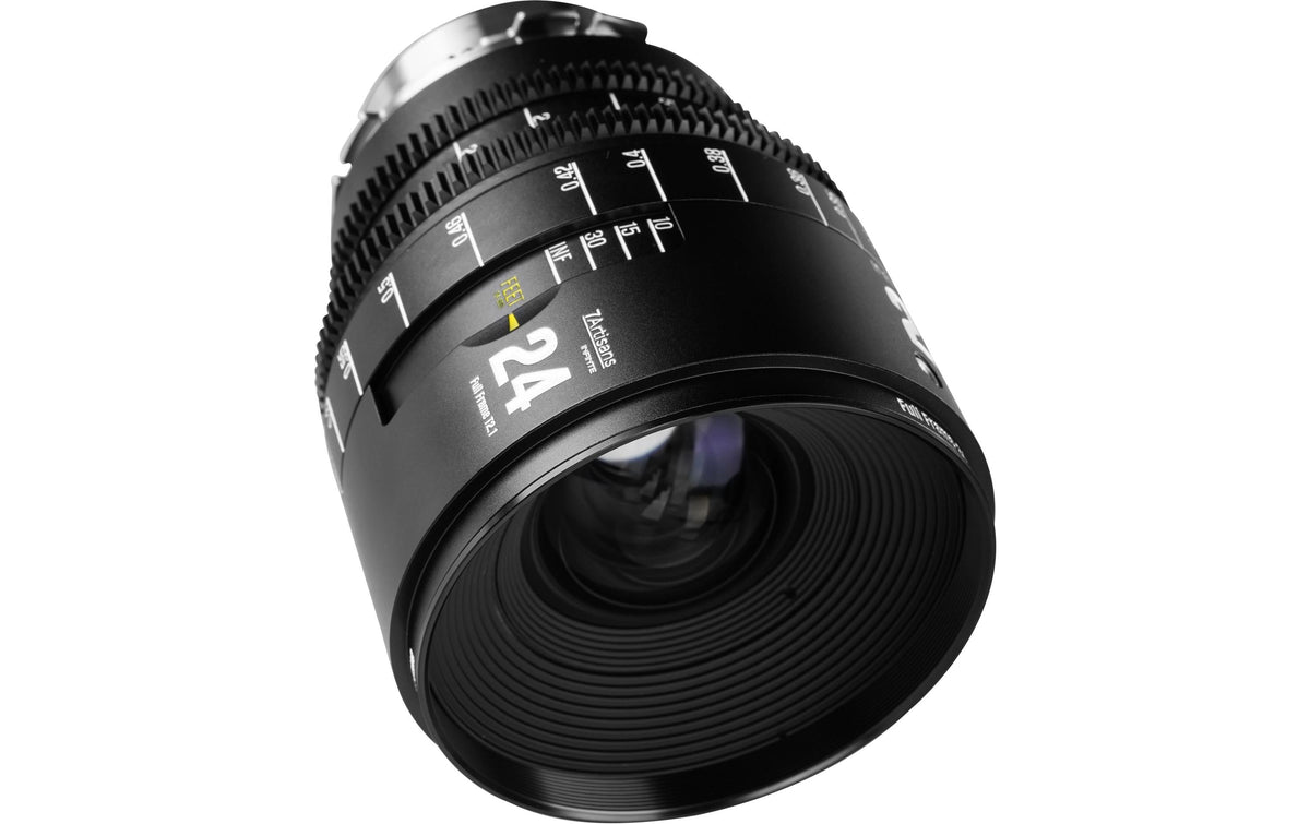 7Artisans 24T21B-PL INF Kinoobjektiv – PL-Bajonett – 24 mm T2,1 – für Arri PL
