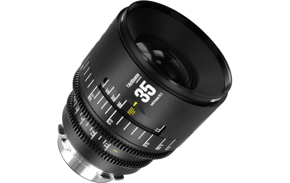 7Artisans 35T21B-PL Objektiv – PL-Bajonett, 35 mm T/2,1 – für Arri PL
