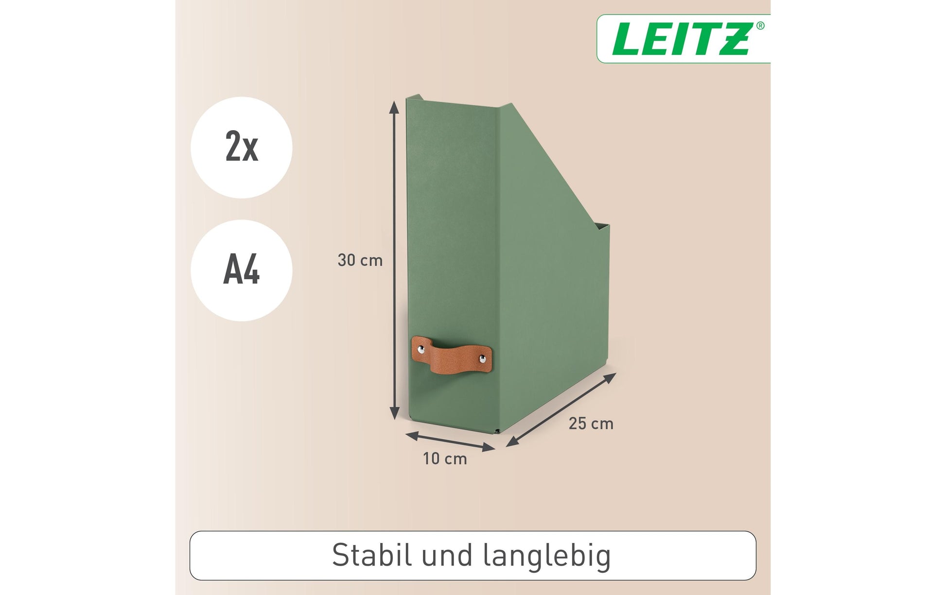 Leitz Stehsammler – für A4 – 100 × 250 × 310 mm
