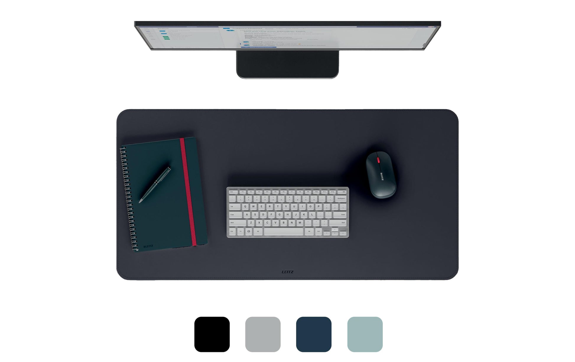 Leitz Schreibunterlage – 800 × 400 mm – Kunststoff, rutschfest