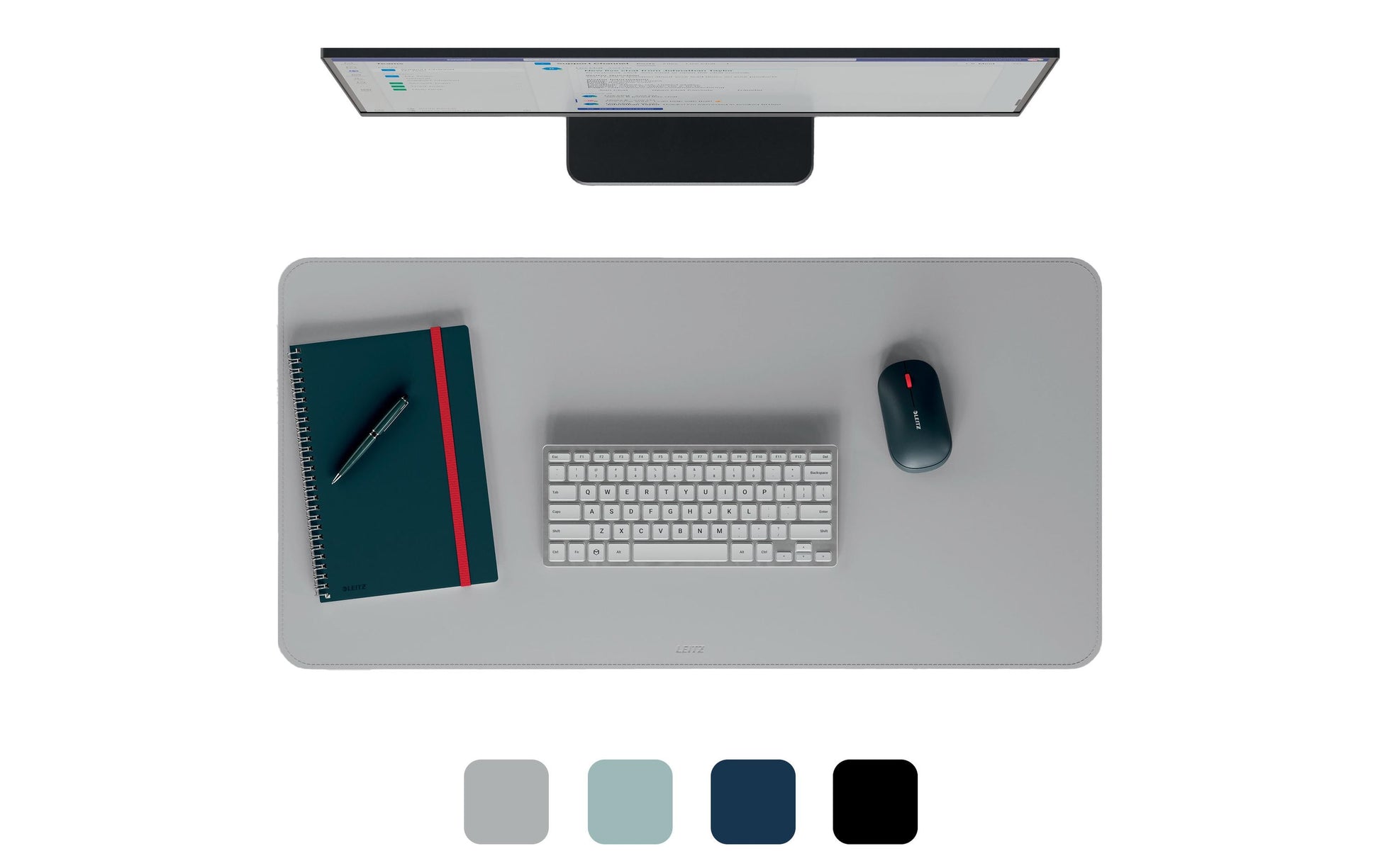 Leitz Schreibunterlage – 800 × 400 mm – Kunststoff, rutschfest