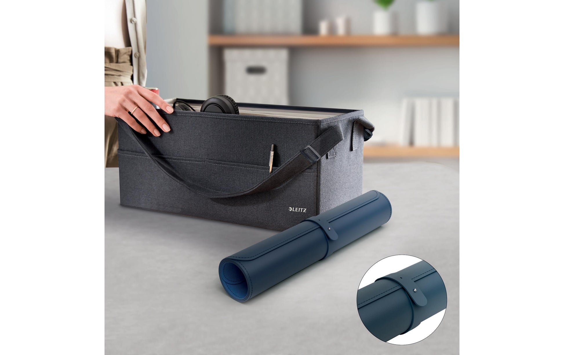 Leitz Schreibunterlage – 800 × 400 mm – Kunststoff