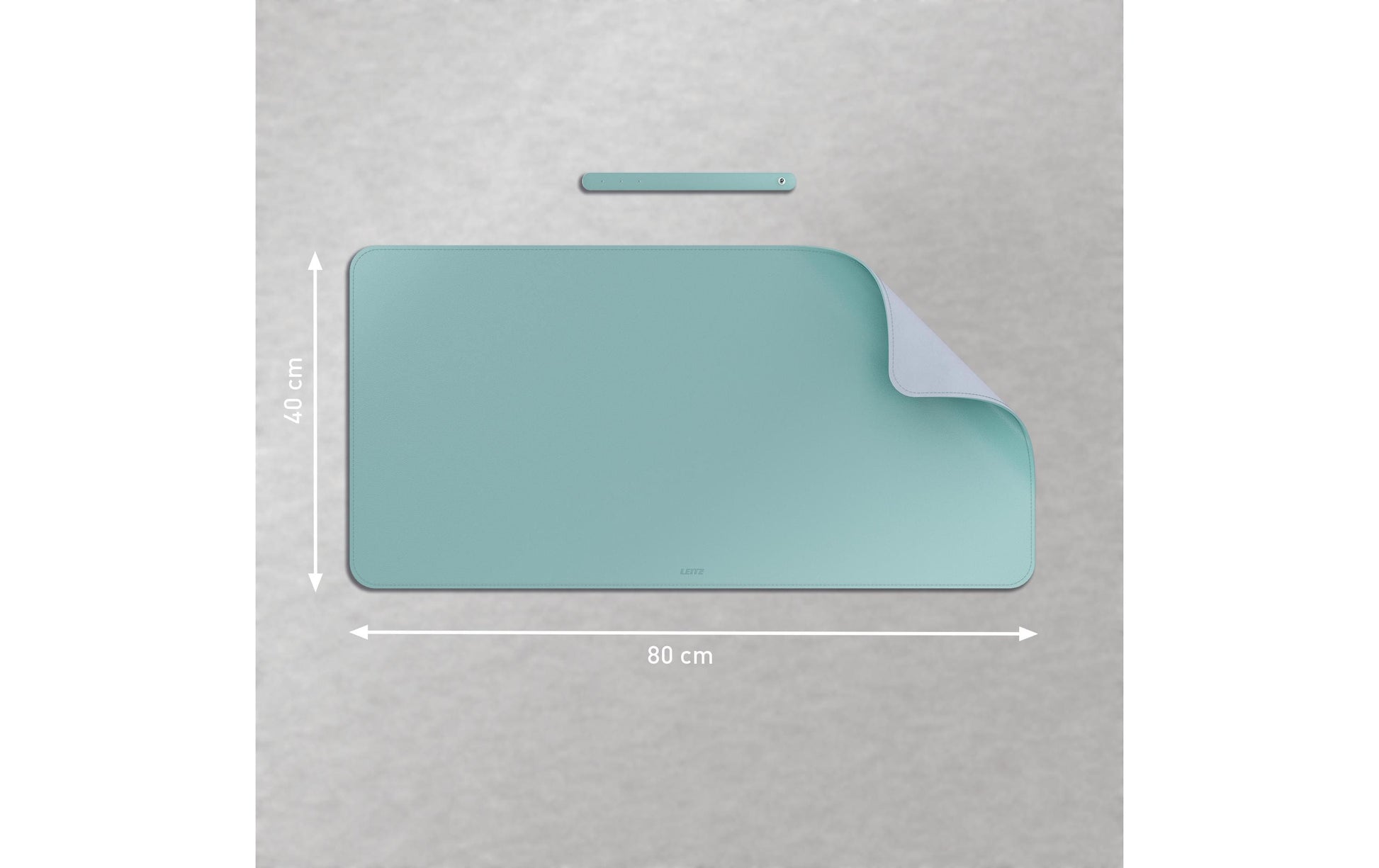 Leitz Schreibunterlage – Eisblau – 800 × 400 mm – Kunststoff