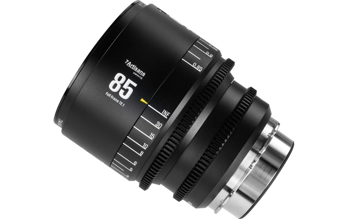 7Artisans 85T21B-PL Kinoobjektiv – 85 mm T2.1 – für Arri PL-Bajonett, Vollformat, manuell, Filter 82 mm