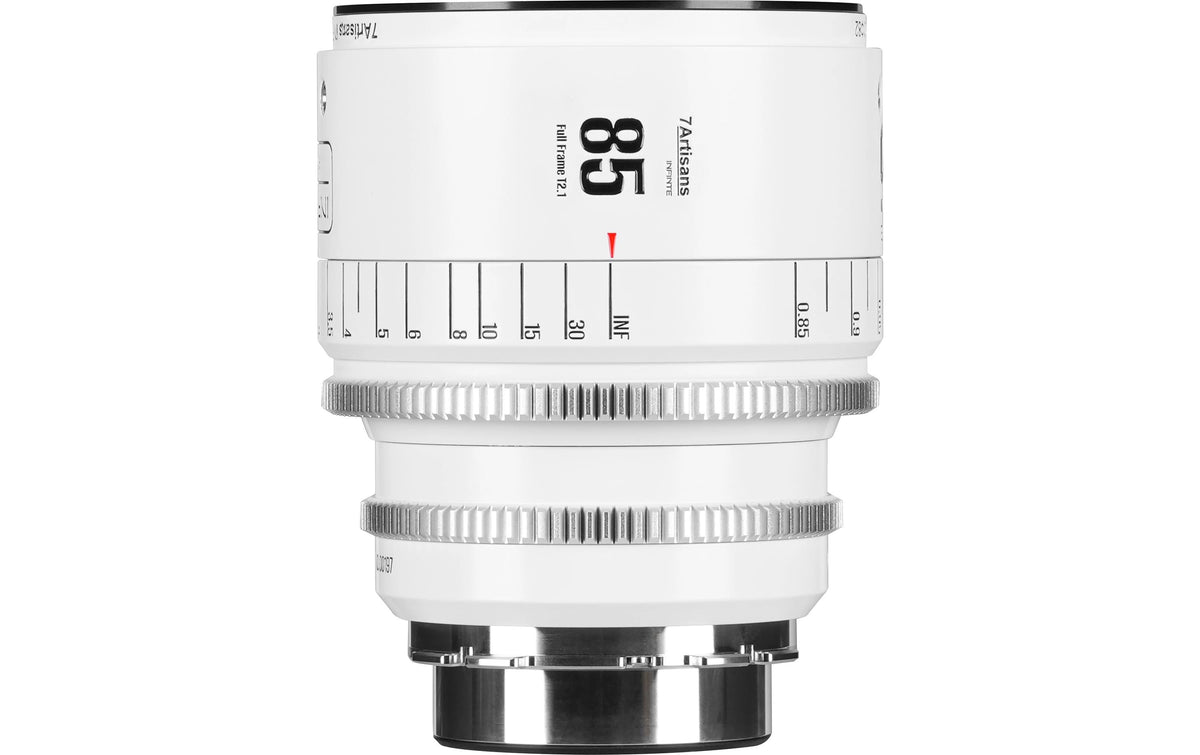 7Artisans 85T21W-PL Kinoobjektiv – 85 mm T2.1 – für PL-Bajonett – Vollformat, 82 mm Filter
