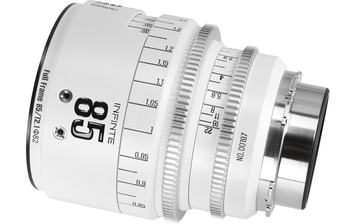 7Artisans 85T21W-PL Kinoobjektiv – 85 mm T2.1 – für PL-Bajonett – Vollformat, 82 mm Filter