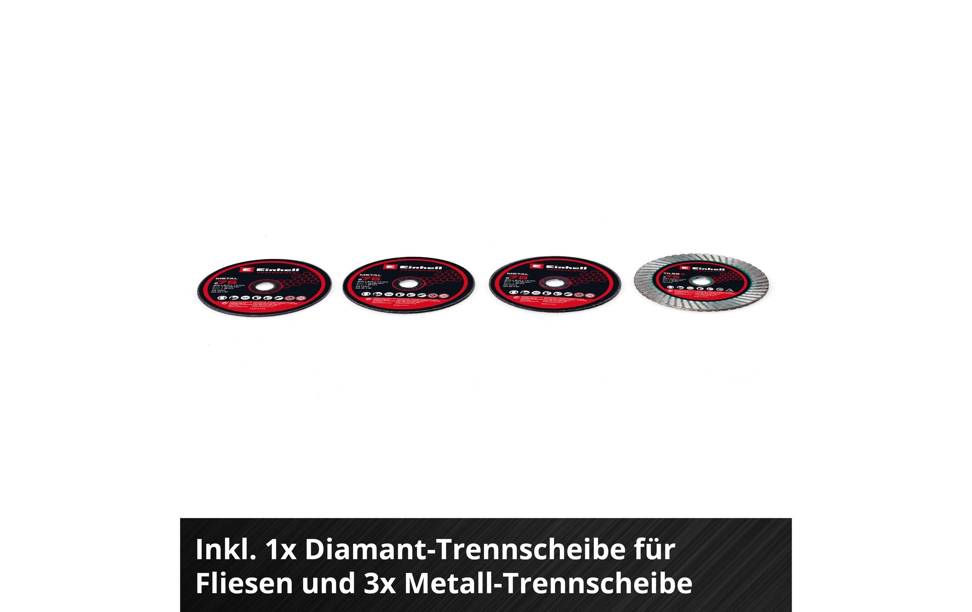 Einhell Trennschleifer TP-CO 18/76-C – 18 V (Power X-Change) – Ø 76 mm – Solo – Drehzahlregulierung
