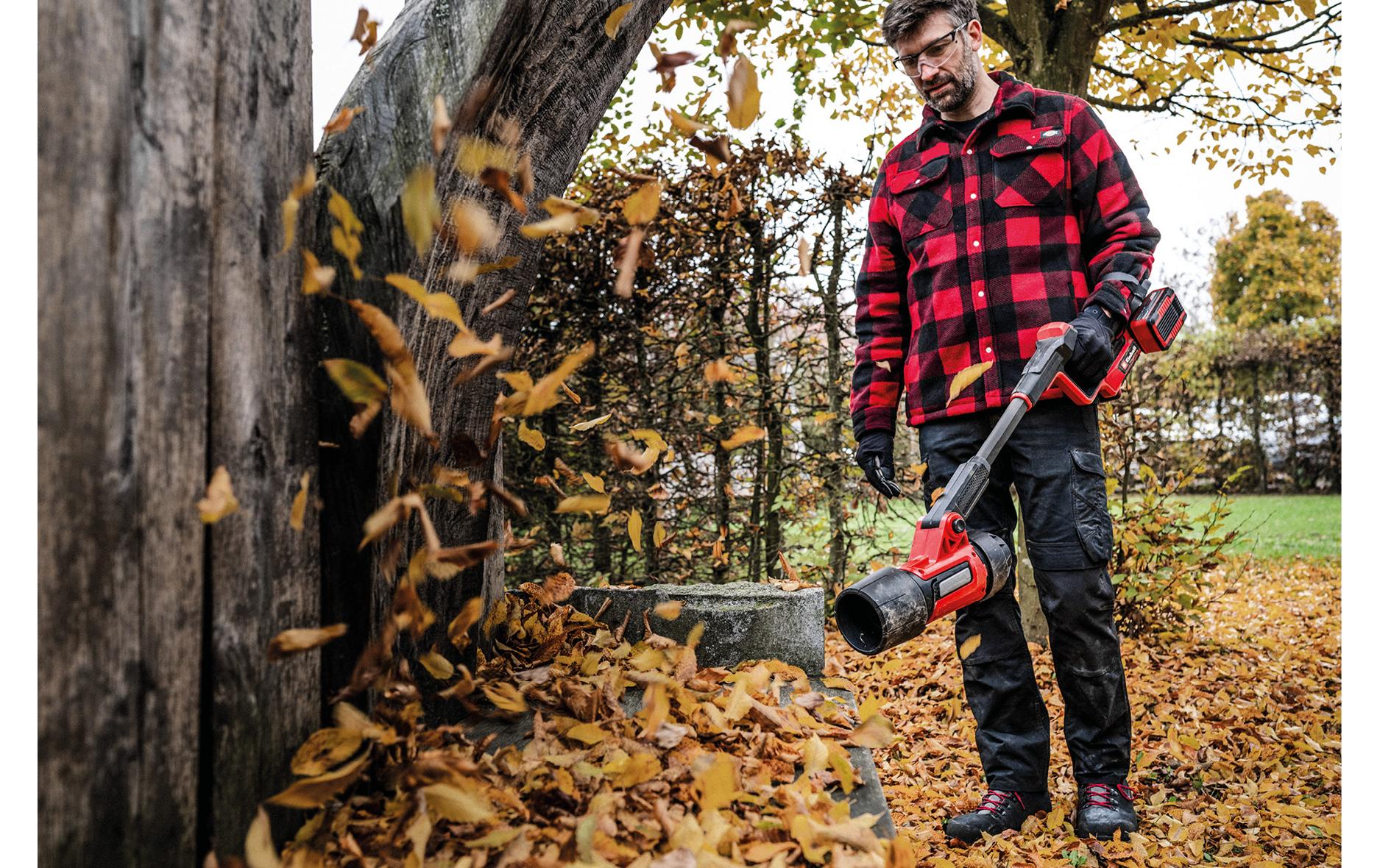 Einhell professional Einhell GP-LB 36/270 Li Akku-Laubbläser, bürstenlos – 36 V – Luftstrom 270 km/h – Solo – Power X-Change