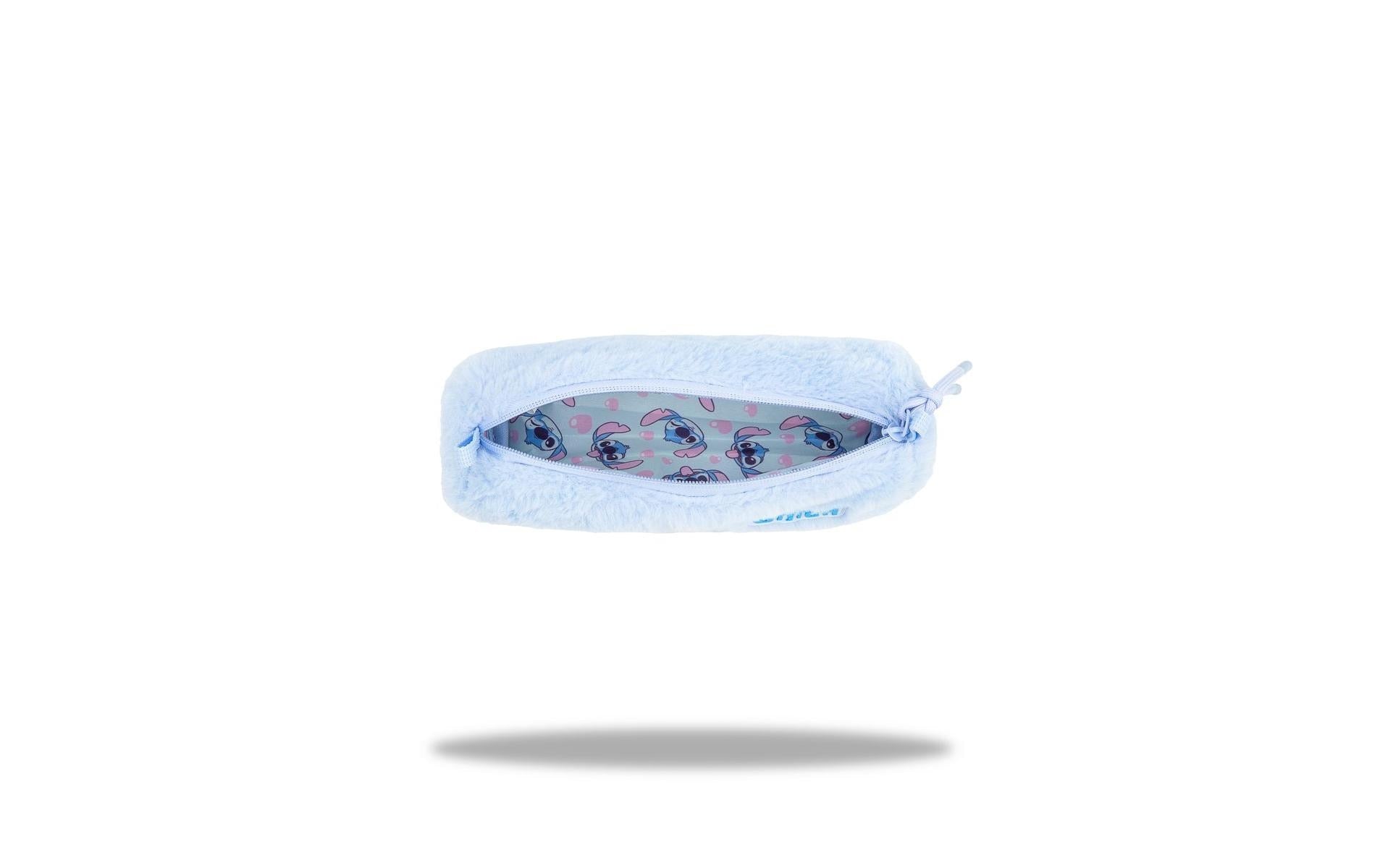 Dreams and fantasy Stitch – Etui, leer, blau, Polyester, 21 × 7,5 × 7,5 cm