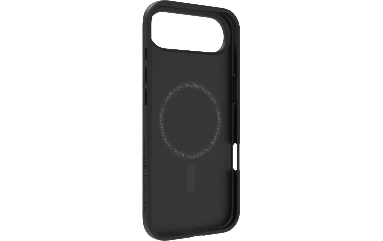 dbramante1928 Iceland Ultra D3O MS Backcover – für Apple iPhone 17 Air, schwarz, bis 4 m sturzsicher