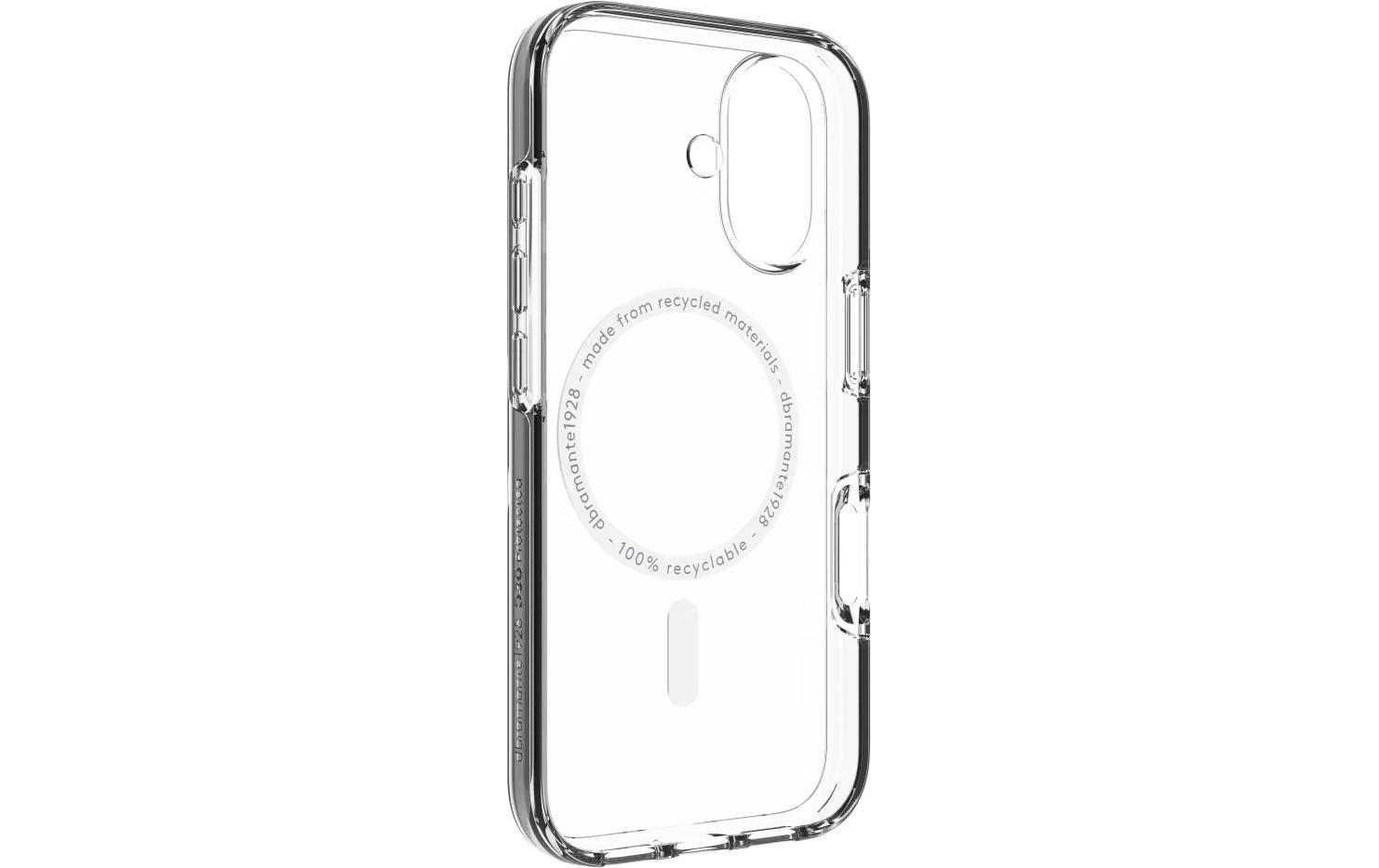 dbramante1928 Iceland Ultra D3O MS Backcover – für Apple iPhone 17, Transparent, bis 4 m Sturzsicher