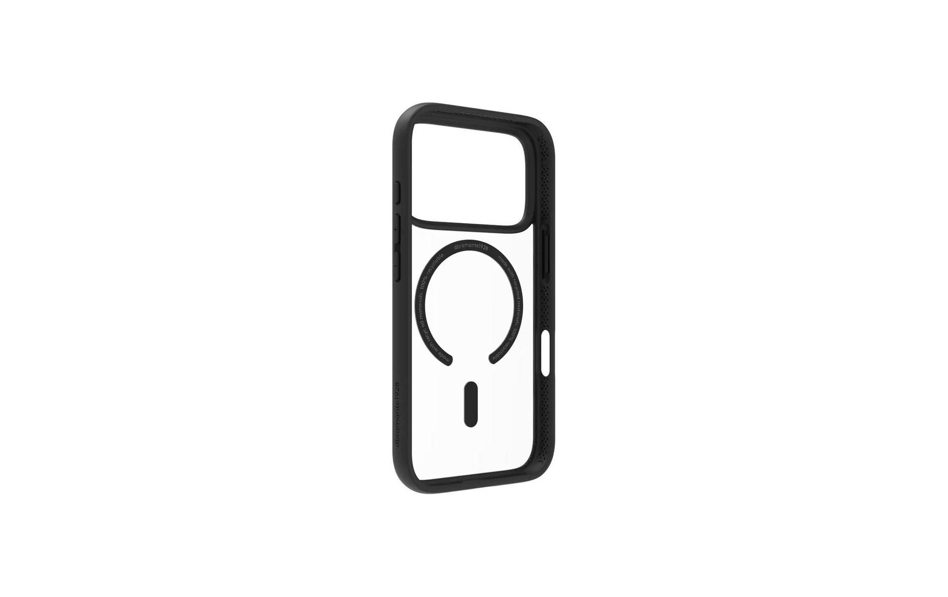 dbramante1928 Grenen MS Backcover – für Apple iPhone 17 Pro, Recycling-Kunststoff, schwarz, bis 2 m sturzsicher