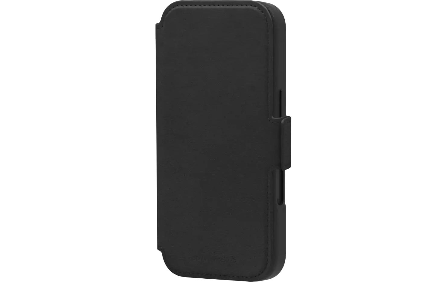 dbramante1928 Lynge MS Wallethülle – für Apple iPhone 17 – MagSafe, 3 Kartenfächer, Leder, Schwarz