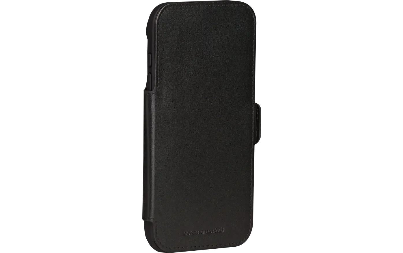 dbramante1928 Copenhagen Wallethülle – für Apple iPhone 17 Air, mit Ständer, 3 Kartenfächer, Leder, Schwarz