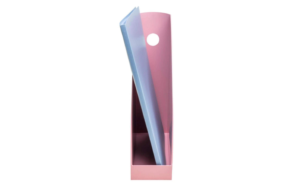 Exacompta Stehsammler – A4+ – Kunststoff – Pink – 82 × 266 × 305 mm