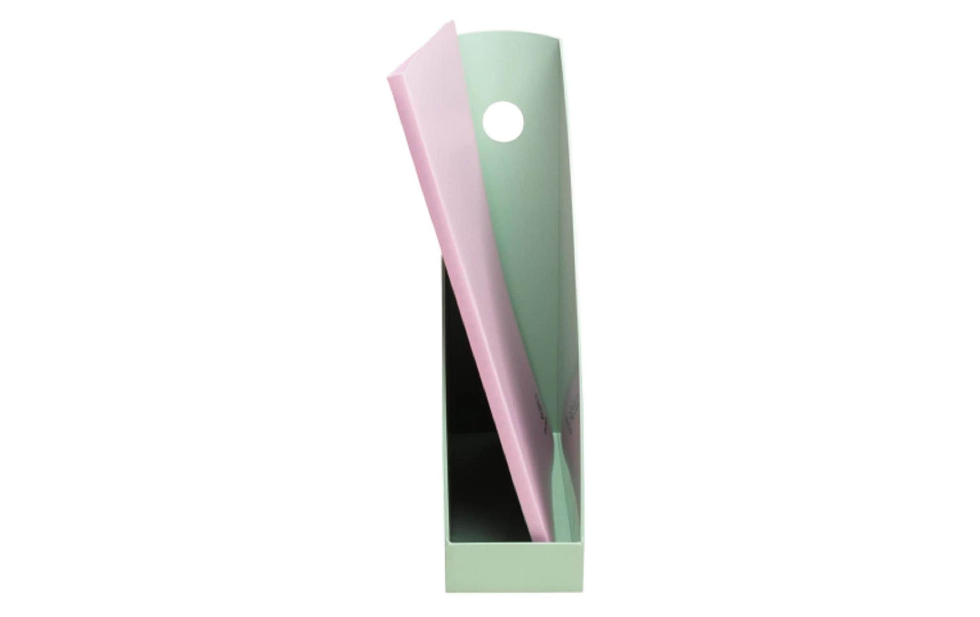 Exacompta Stehsammler – A4+ – Kunststoff – Salbeigrün – 82 × 266 × 305 mm