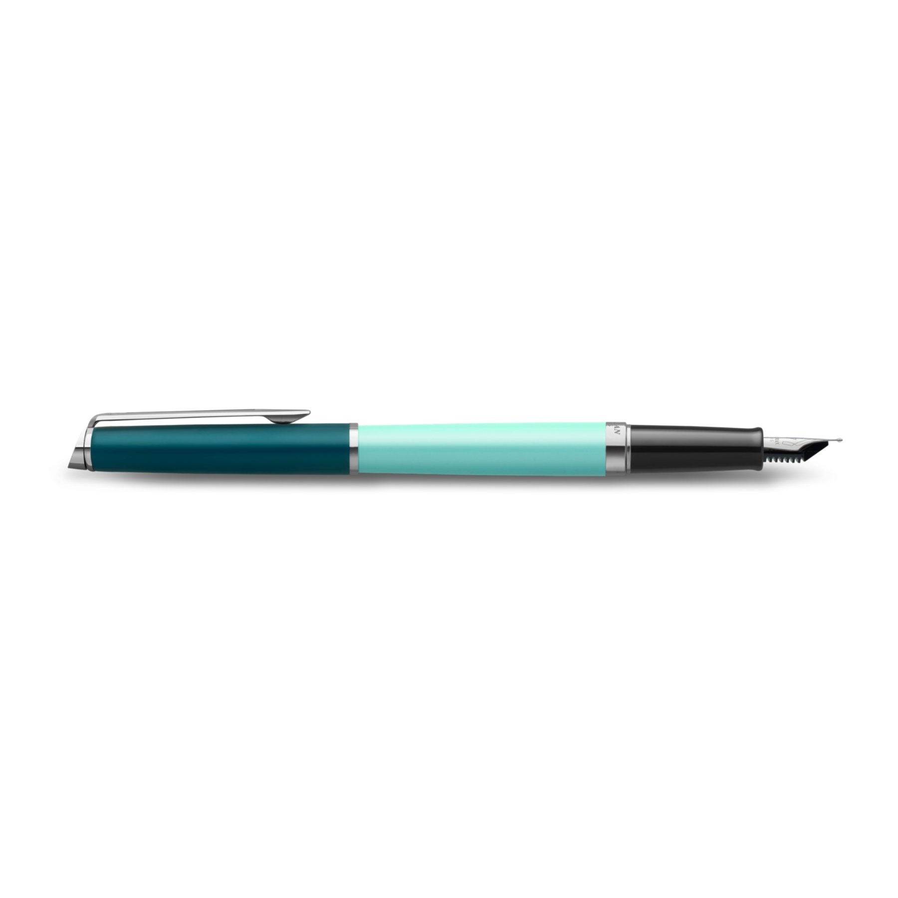 Waterman Hémisphère Colour Blocking – Mittlere Feder – Blau – Palladium