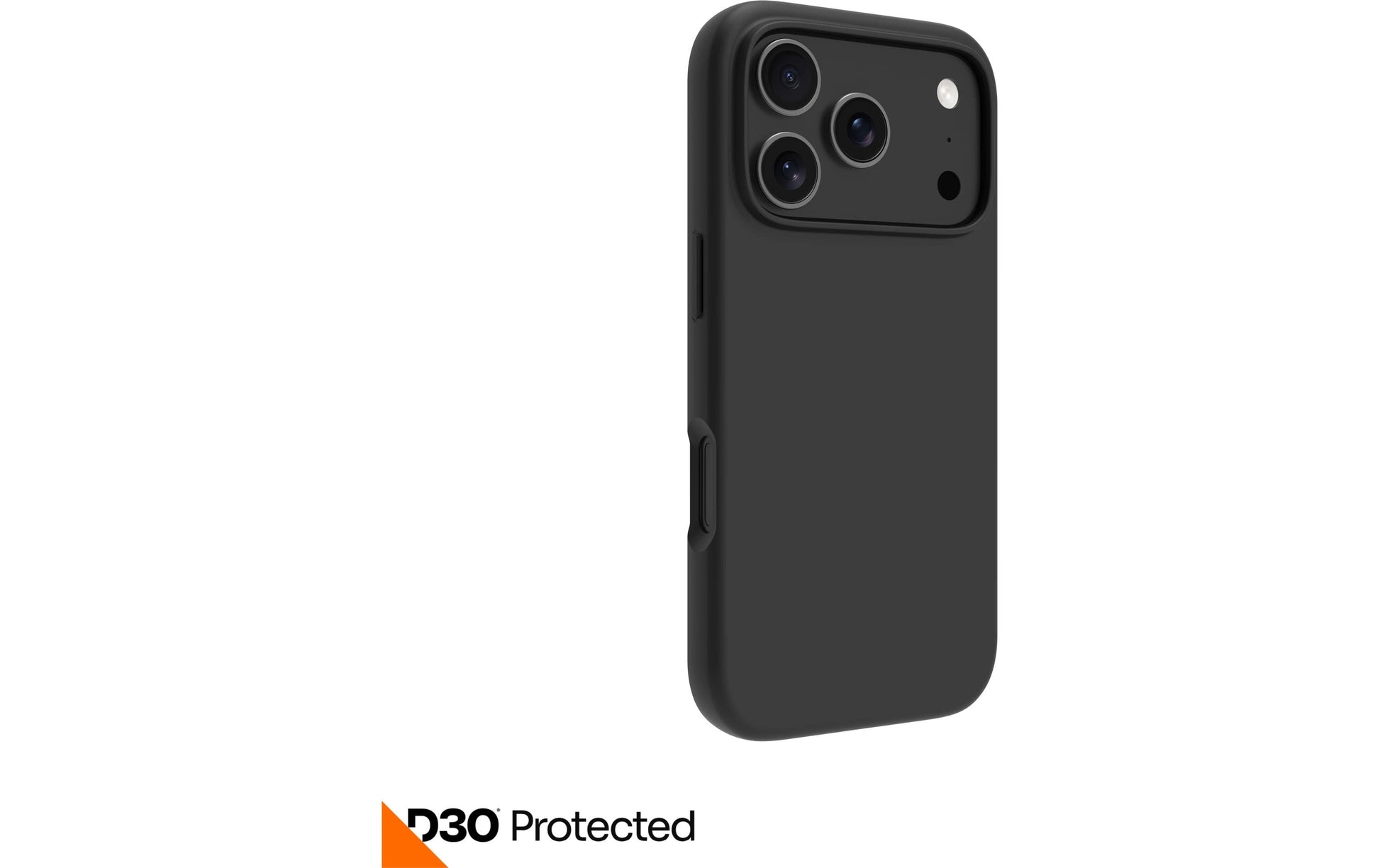 dbramante1928 Iceland Ultra D3O MS Backcover – für Apple iPhone 17 Pro Max, schwarz, bis 4 m sturzsicher