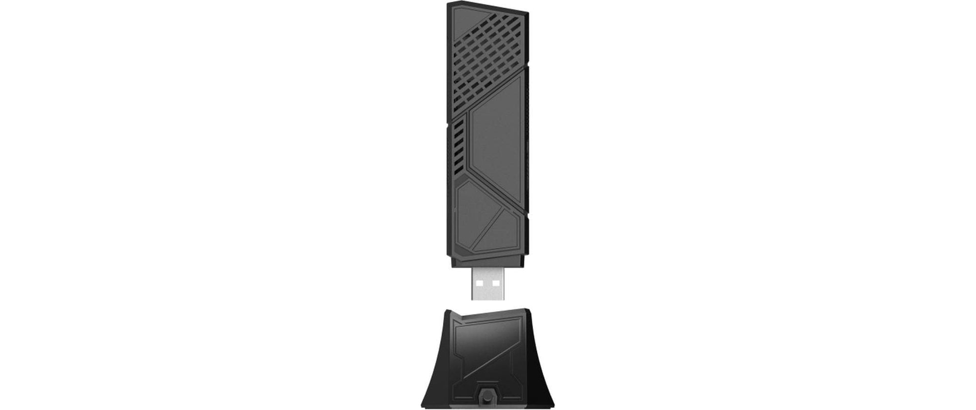 ASUS ROG USB-BE92 USB-WLAN-Adapter – Wi-Fi 7 (802.11be) Tri-Band, bis 6500 Mbit/s, USB 3.2 Gen 1 – für PC