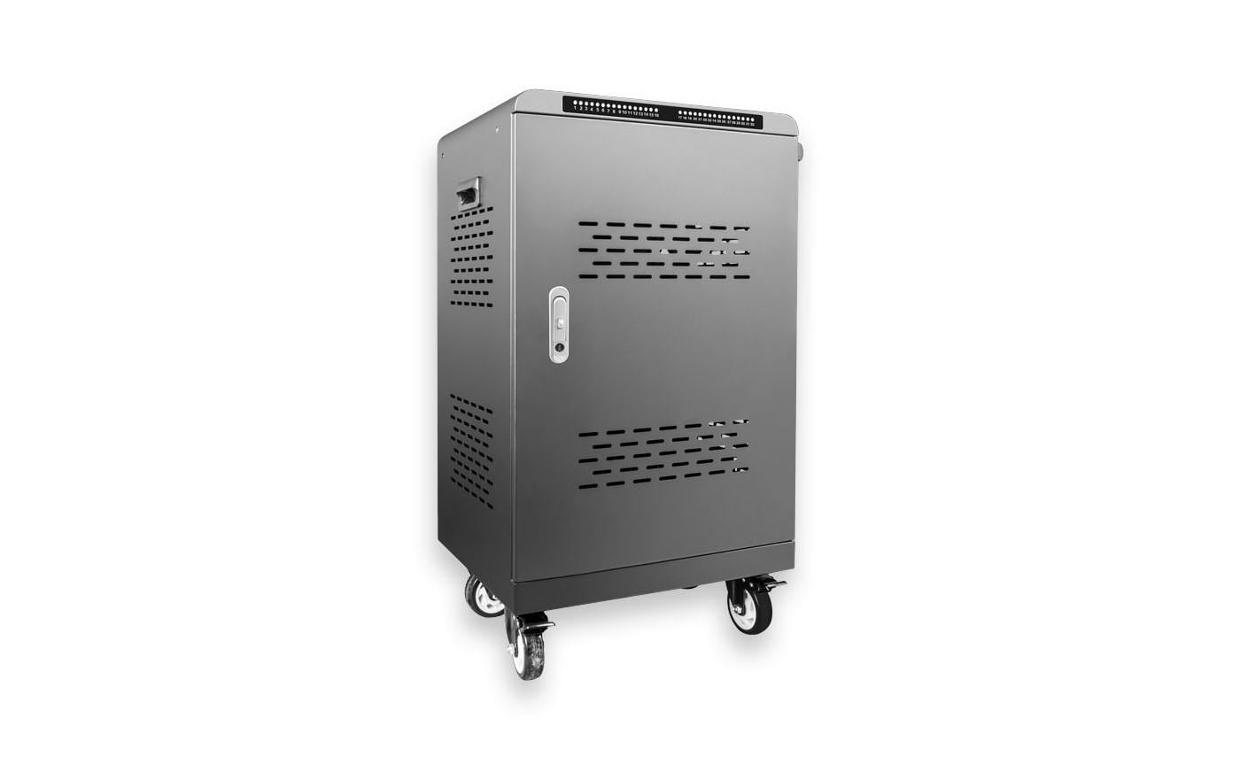 LMP Gerätewagen – für 32 Geräte – USB-C, abschliessbar – Schwarz