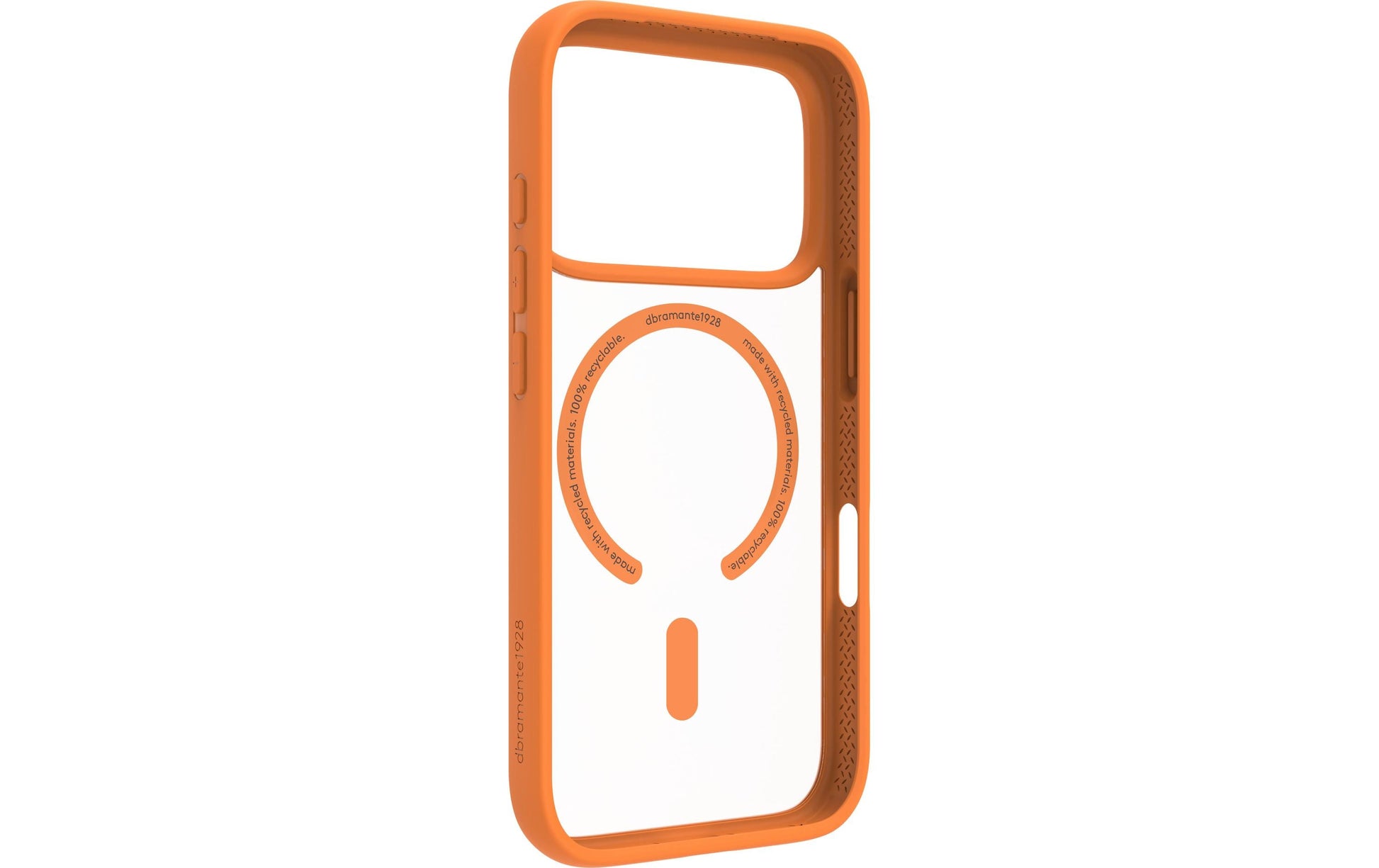 dbramante1928 Grenen MS Backcover – für Apple iPhone 17 Pro, Kunststoff, Orange, bis 2 m sturzsicher