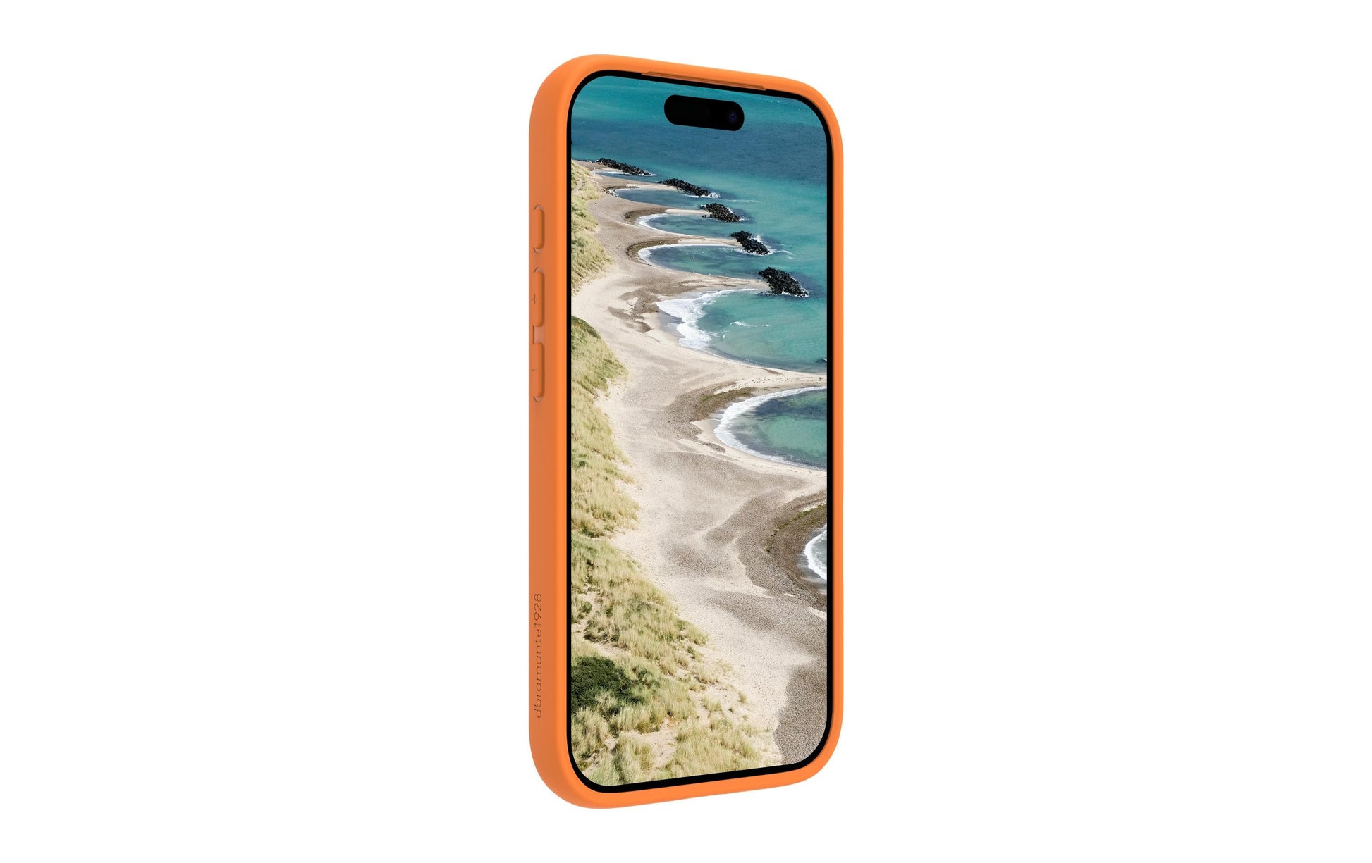 dbramante1928 Grenen MS Backcover – für Apple iPhone 17 Pro, Kunststoff, Orange, bis 2 m sturzsicher