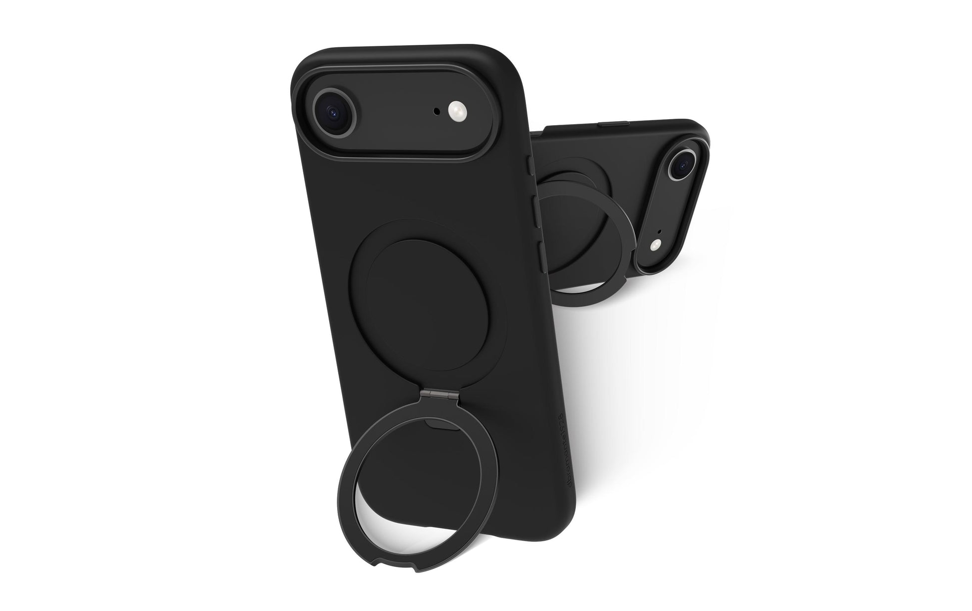 dbramante1928 Backcover – für Apple iPhone 17 Air, mit Ständer, Kunststoff, schwarz, bis 1,2 m sturzsicher
