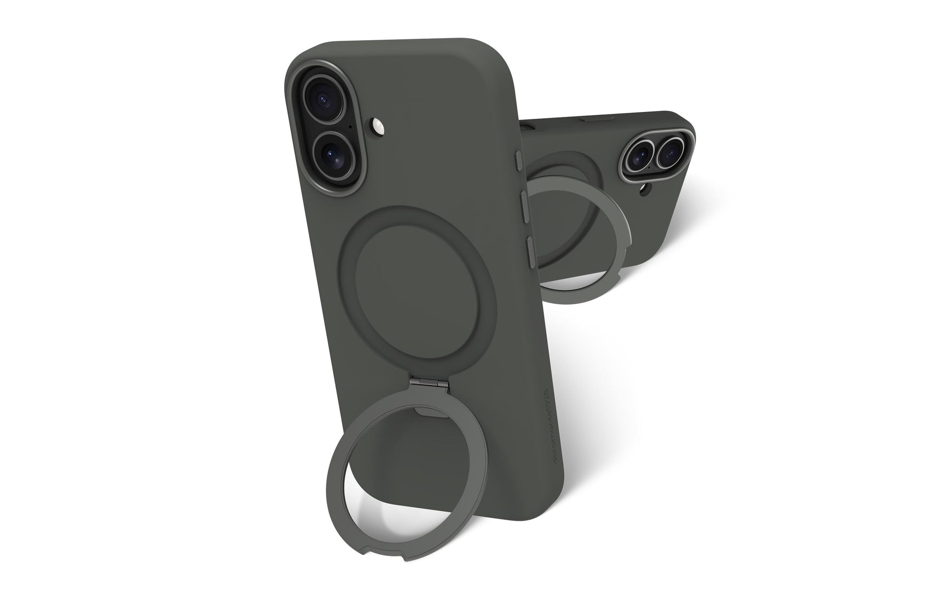 dbramante1928 Roskilde MS Kick ICON Backcover – für Apple iPhone 17, Forest Shadow, bis 1,2 m sturzsicher