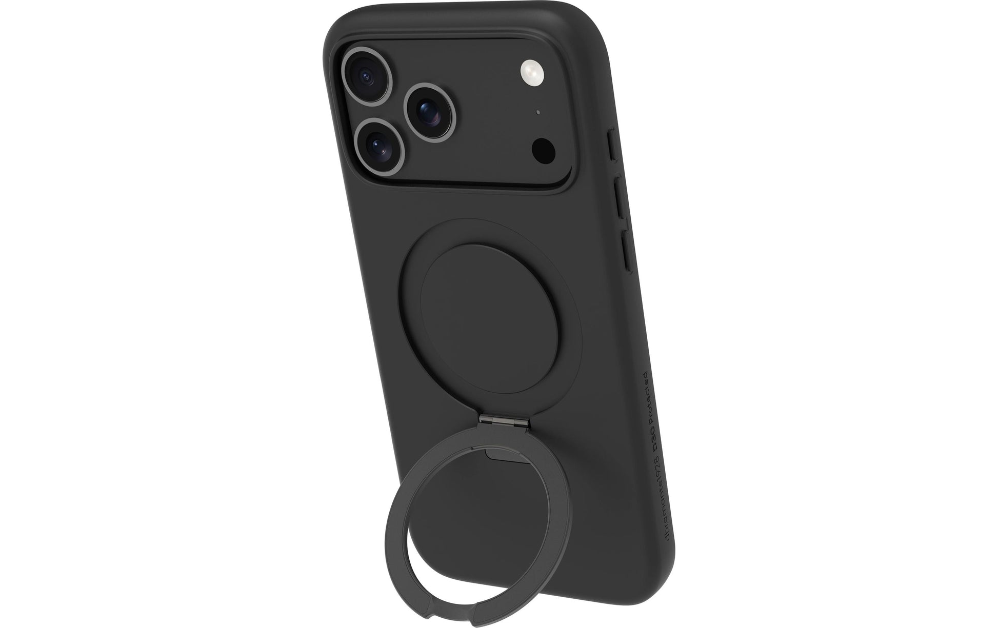 dbramante1928 Iceland Ultra D3O MS Kick Backcover – für Apple iPhone 17 Pro Max – schwarz, bis 4 m sturzsicher
